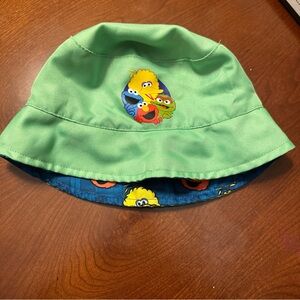 Sesame Street Green and Blue Kids Hat